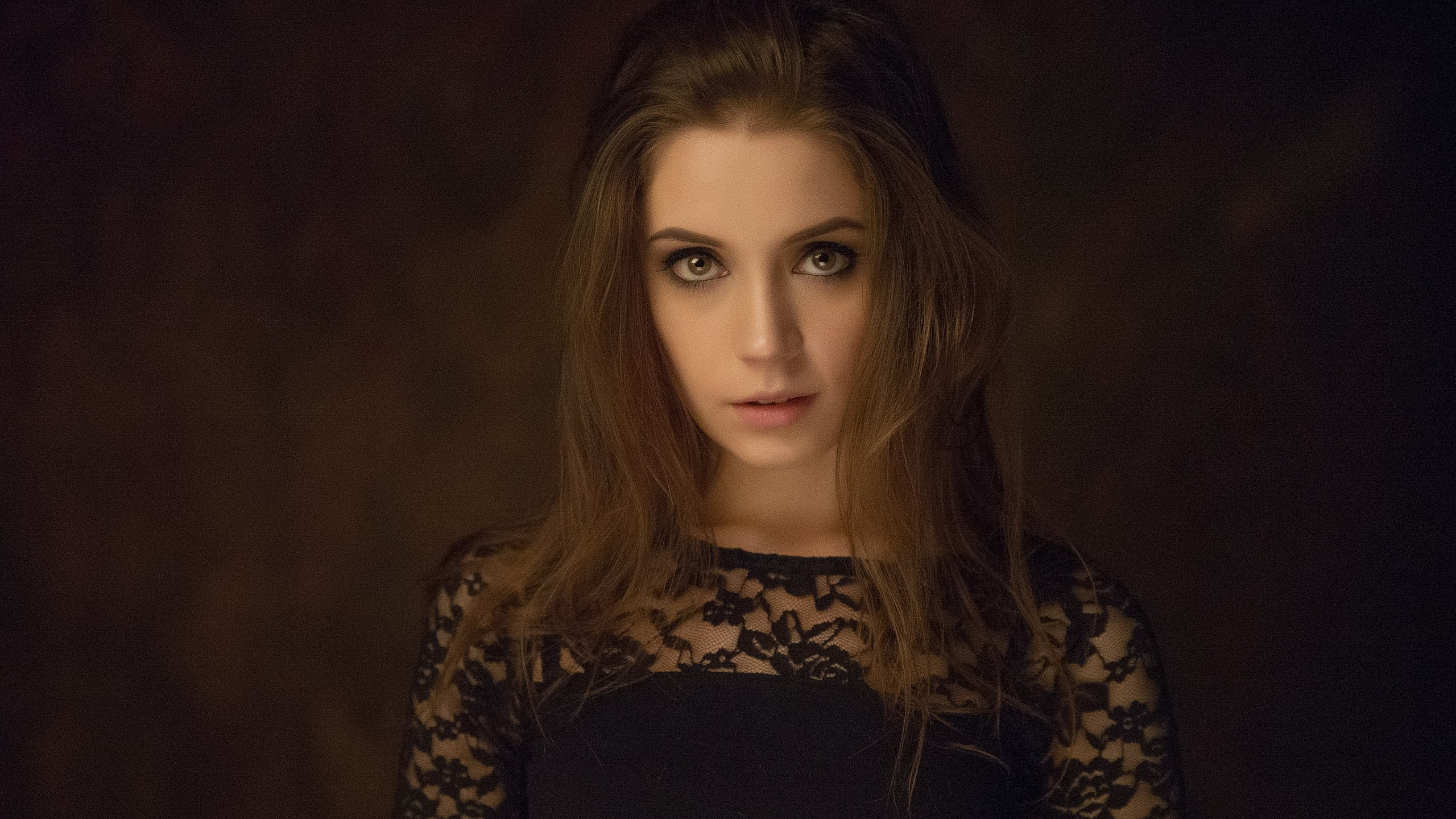 Portrait, Face, Hair, Beauty, Head. Wallpaper in 2560x1440 Resolution