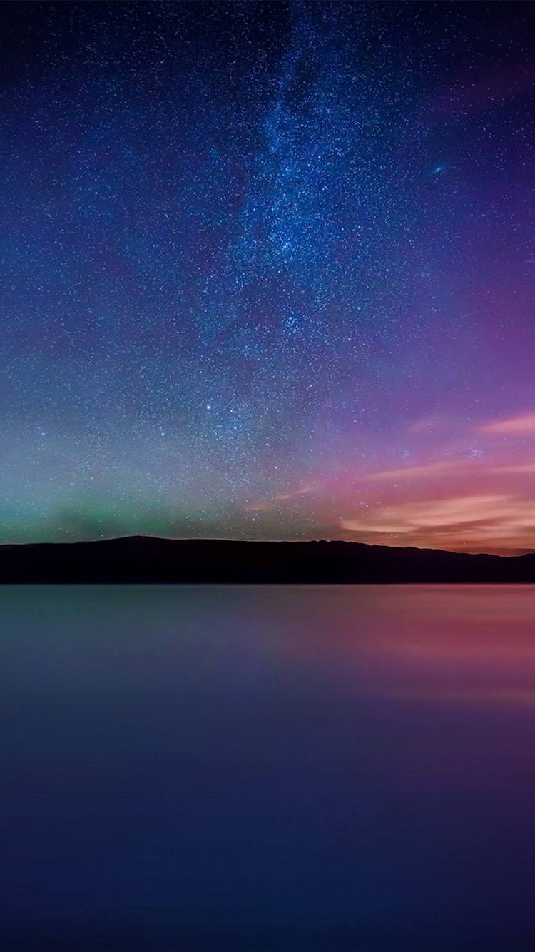 Huawei, Huawei Enjoy 7, Smartphone, Nature, Blue. Wallpaper in 750x1334 Resolution
