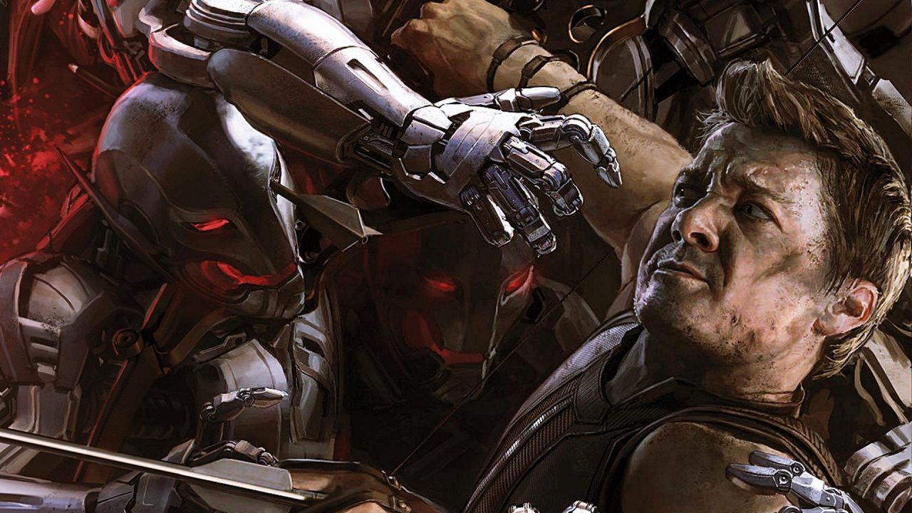 Hombre en Traje Negro y Rojo Con Rifle Negro. Wallpaper in 1280x720 Resolution