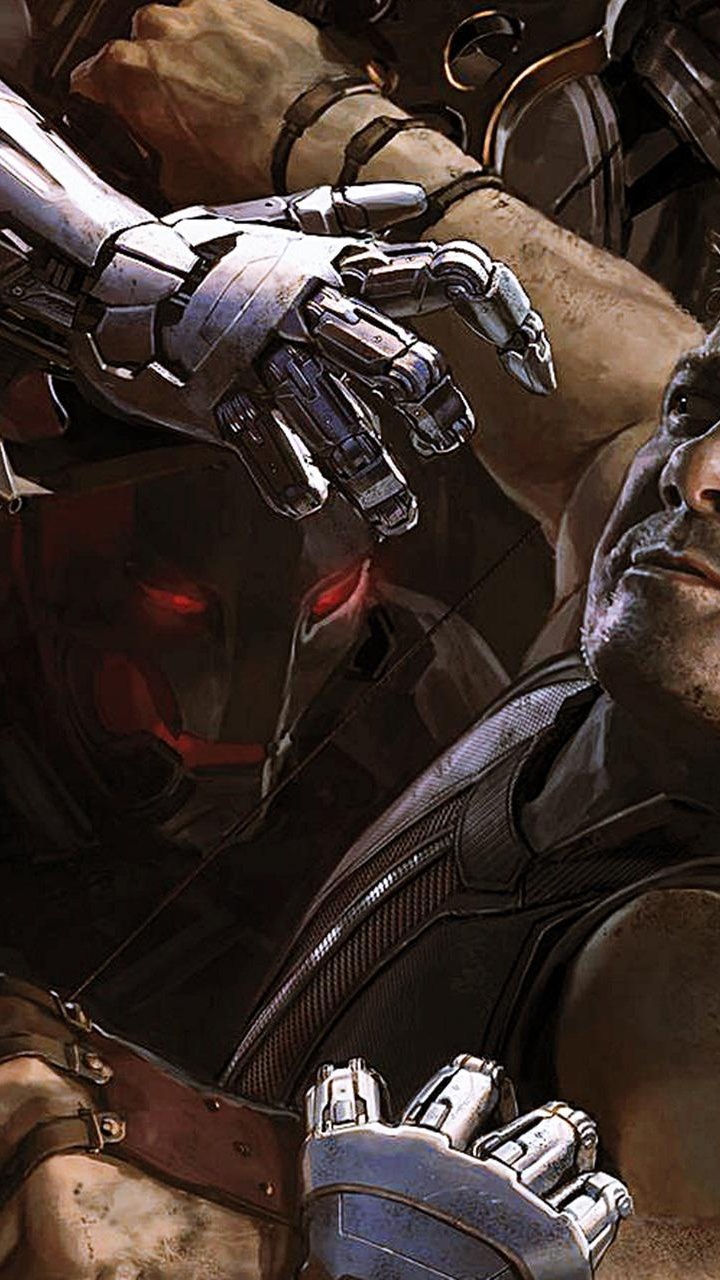 Hombre en Traje Negro y Rojo Con Rifle Negro. Wallpaper in 720x1280 Resolution