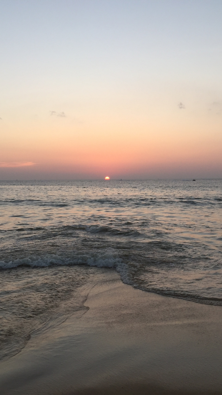 大海, Ung归海滩, 海岸, 人体内的水, 流体 壁纸 750x1334 允许