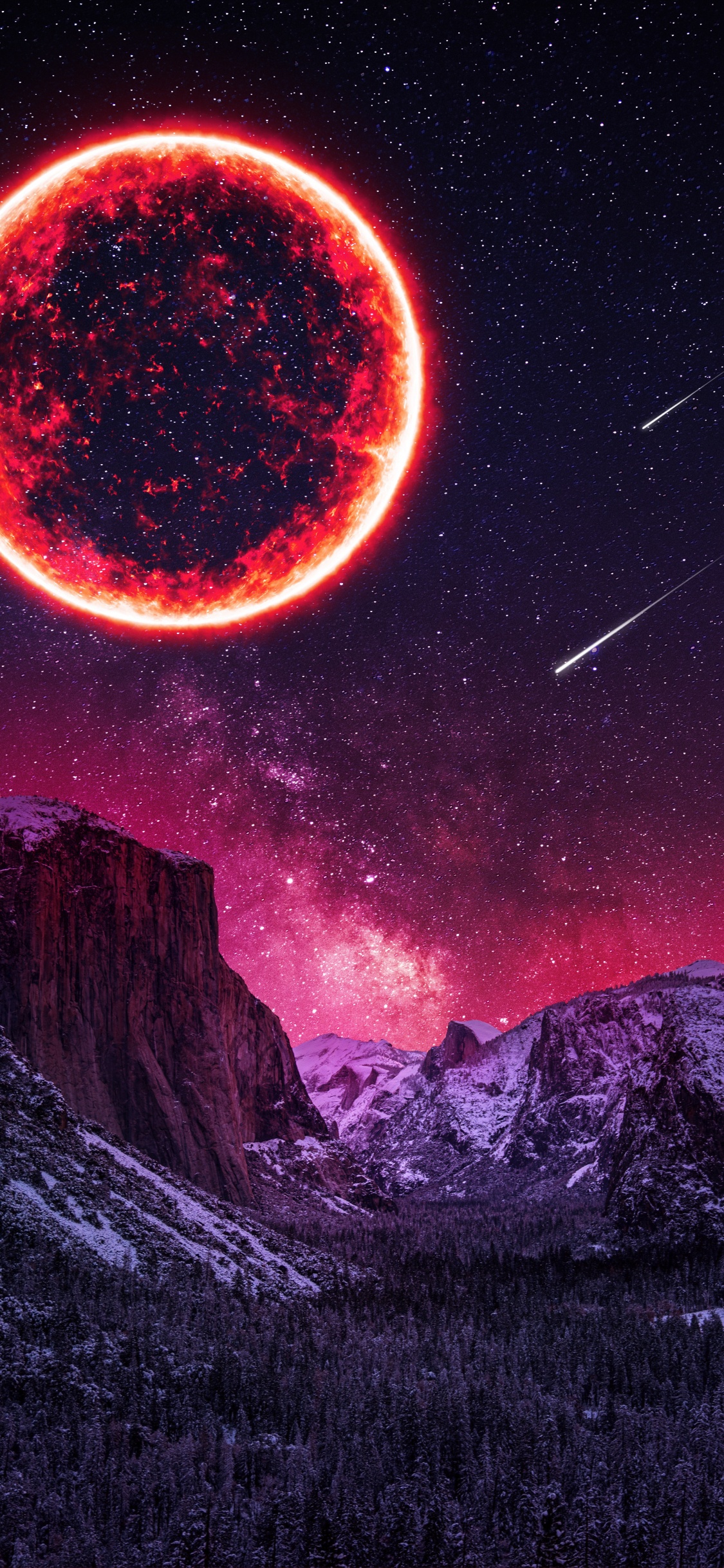 Yosemite National Park, Atmosphere, Light, World, Nature. Wallpaper in 1125x2436 Resolution