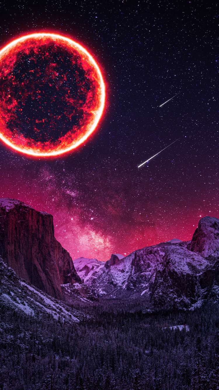 Yosemite National Park, Atmosphere, Light, World, Nature. Wallpaper in 750x1334 Resolution