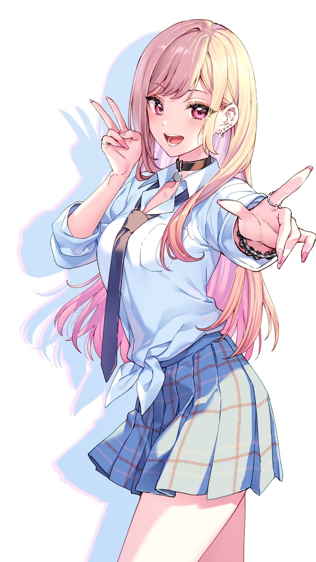 动画片, Waifu, 套, 角色扮演 壁纸 1080x1920 允许