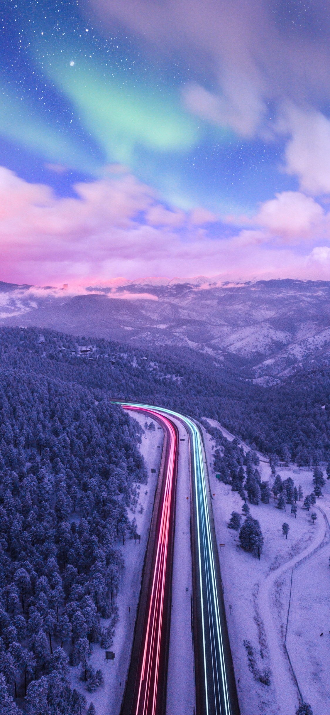 Nature, Snow, Mountain, Mountainous Landforms, Natural Landscape. Wallpaper in 1125x2436 Resolution