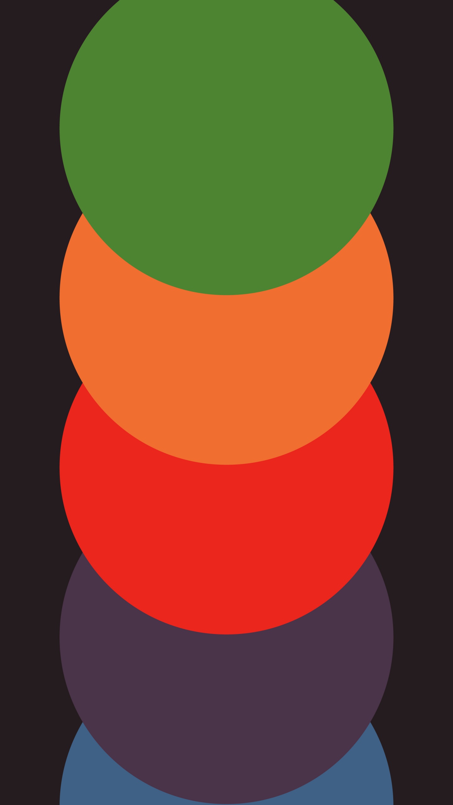 Frau, Kunst, Farbtöne Und Schattierungen, Kreis, Muster. Wallpaper in 1440x2560 Resolution