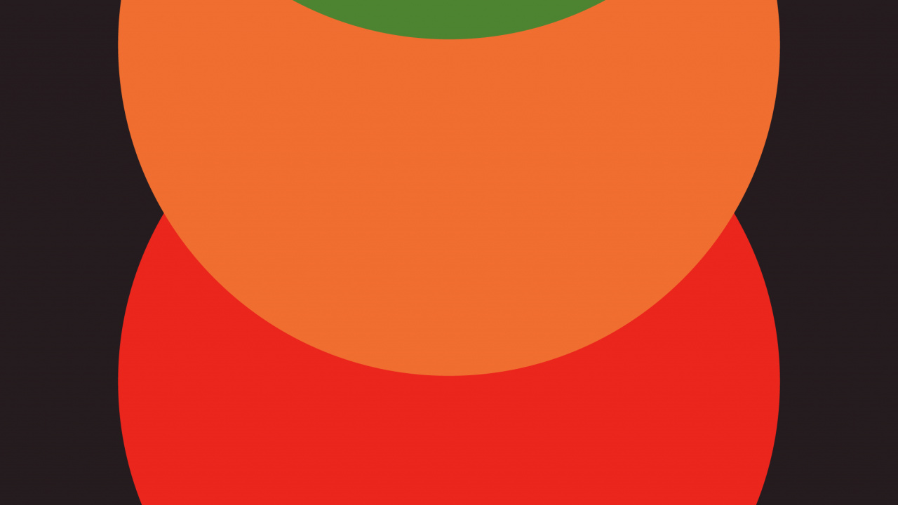 Woman, Art, Tints and Shades, Circle, Pattern. Wallpaper in 1280x720 Resolution