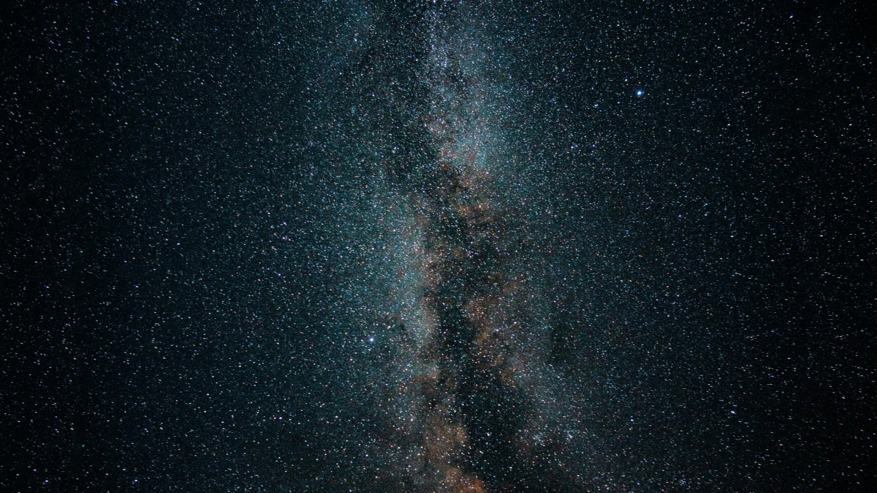 银河系, 空间, 明星, 宇宙, 黑色的 壁纸 1280x720 允许