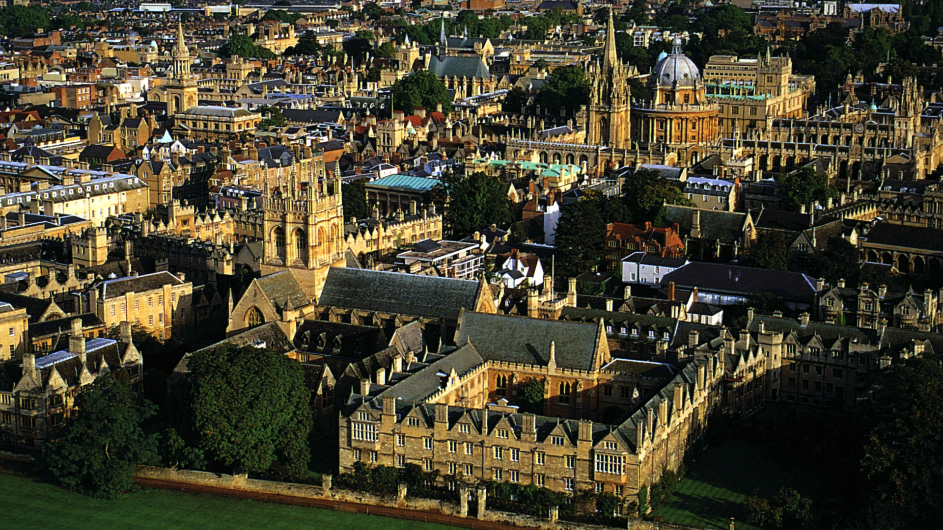 Aerial View of City During Daytime. Wallpaper in 1920x1080 Resolution