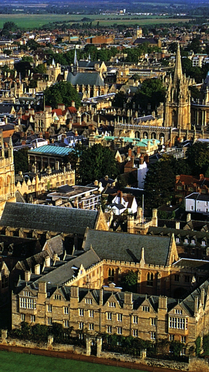 Aerial View of City During Daytime. Wallpaper in 720x1280 Resolution