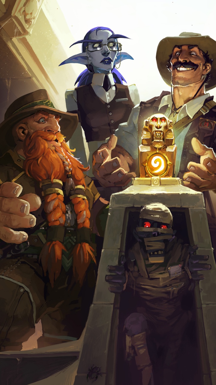 Hearthstone, la Blizzcon, Blizzard Entertainment, Pack D'extension, Jeu D'aventure. Wallpaper in 720x1280 Resolution