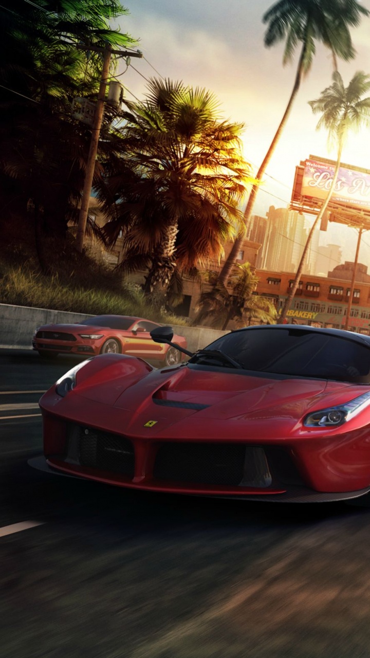 The Crew 2, Racing Video Game, Ubisoft, Xbox One, Car. Wallpaper in 720x1280 Resolution