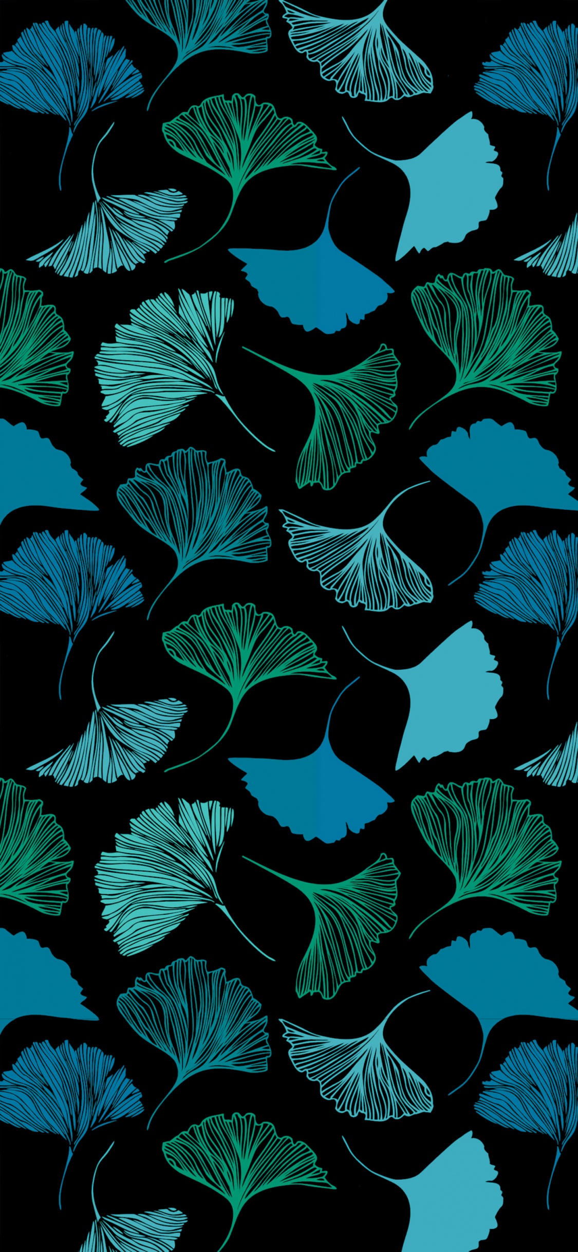 Download 1125x2436 Wallpaper Amoled, OLED, Ginkgo Mágico, Gingko, Azure Amoled, OLED, Ginkgo Mágico, Gingko, Azure. Wallpaper in 1125x2436 Resolution