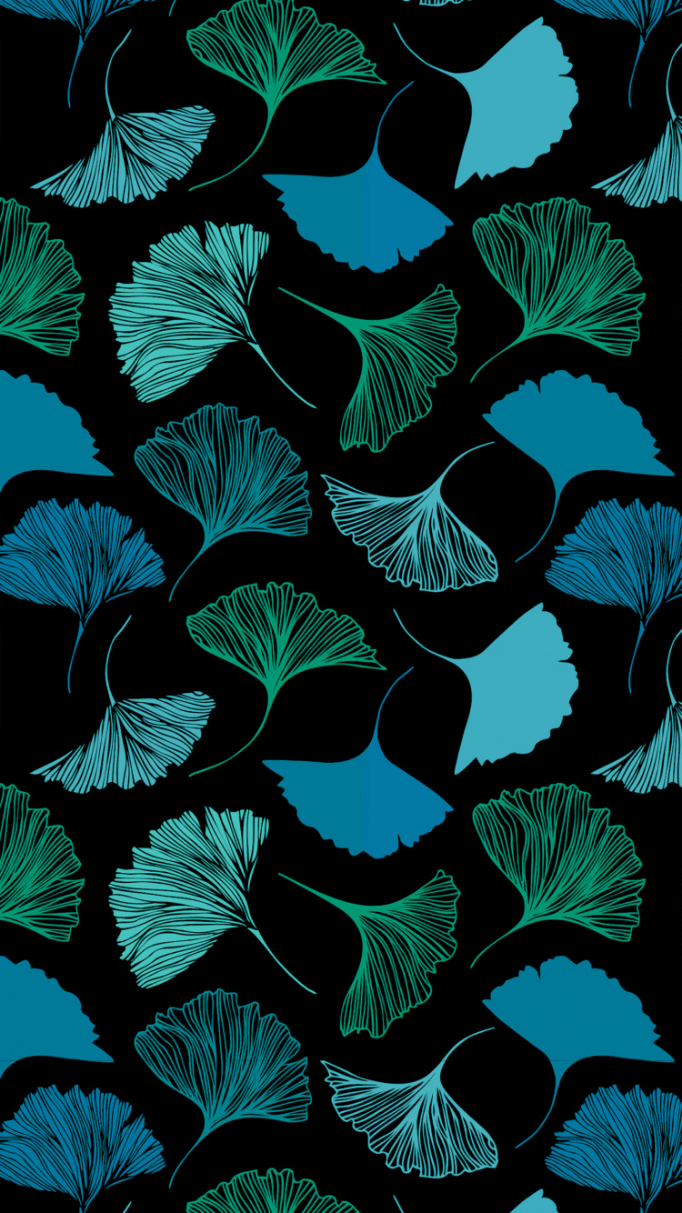 内, OLED, Azure, 水上, 陆地上的植物 壁纸 750x1334 允许