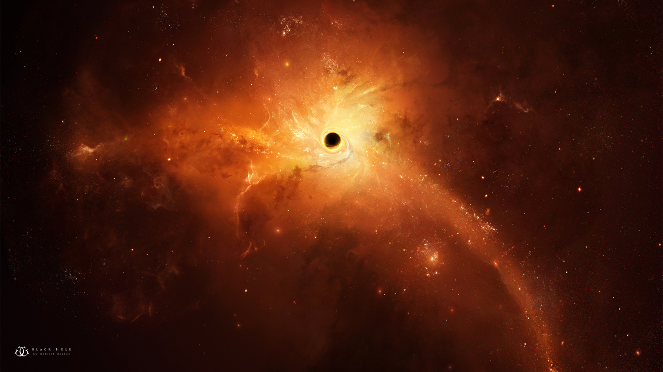 Black Holes, Black Hole, Galaxy, Event Horizon Telescope, Space. Wallpaper in 1366x768 Resolution