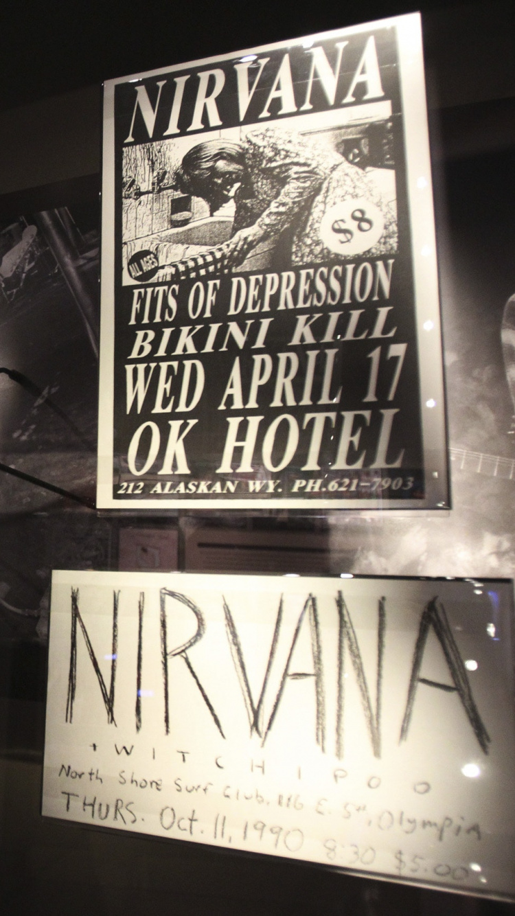 Nirvana, Grunge, Punk Rock, Museum, Art Exhibition. Wallpaper in 750x1334 Resolution