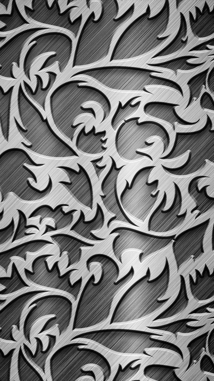 Schwarz-weißes Zebramuster. Wallpaper in 720x1280 Resolution