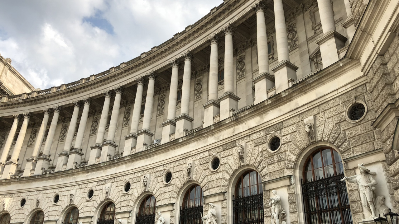 Hofburg Imperial Palace, The Hofburg, Austrian National Library, Tourist Attraction, Architecture. Wallpaper in 1280x720 Resolution