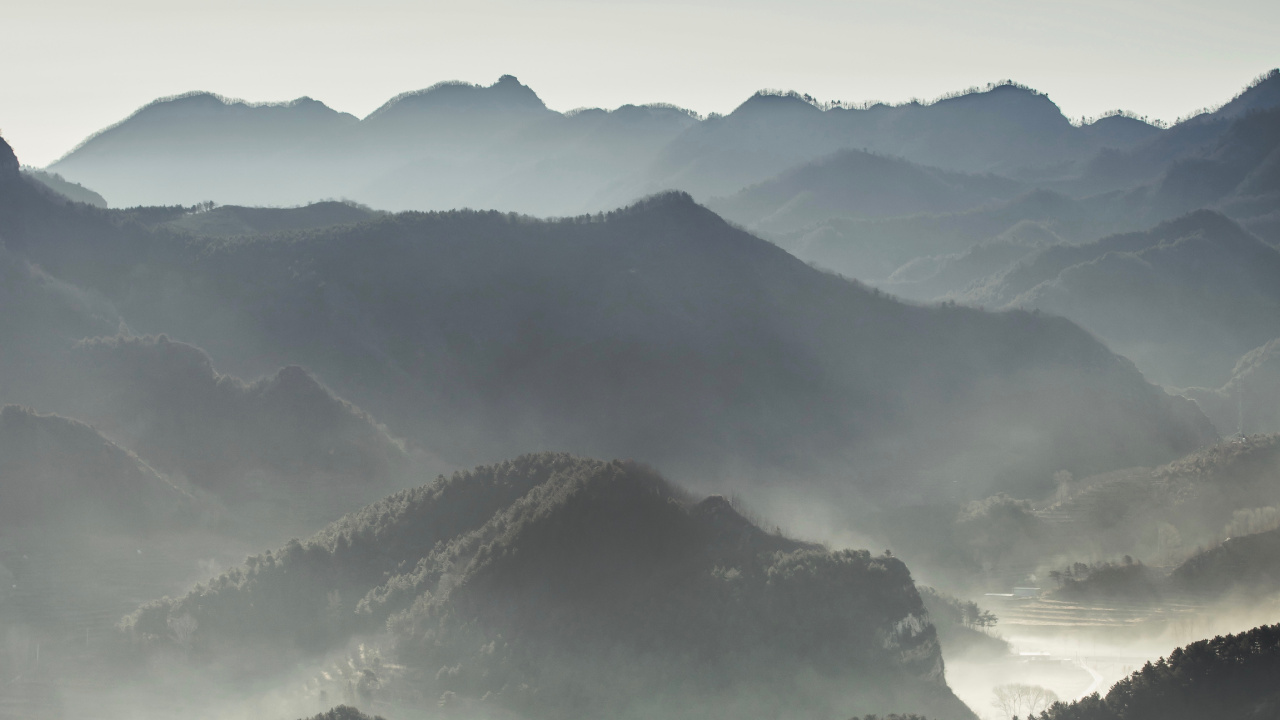 Bergkette, Alpen, Hochland, Bergigen Landschaftsformen, Cloud. Wallpaper in 1280x720 Resolution