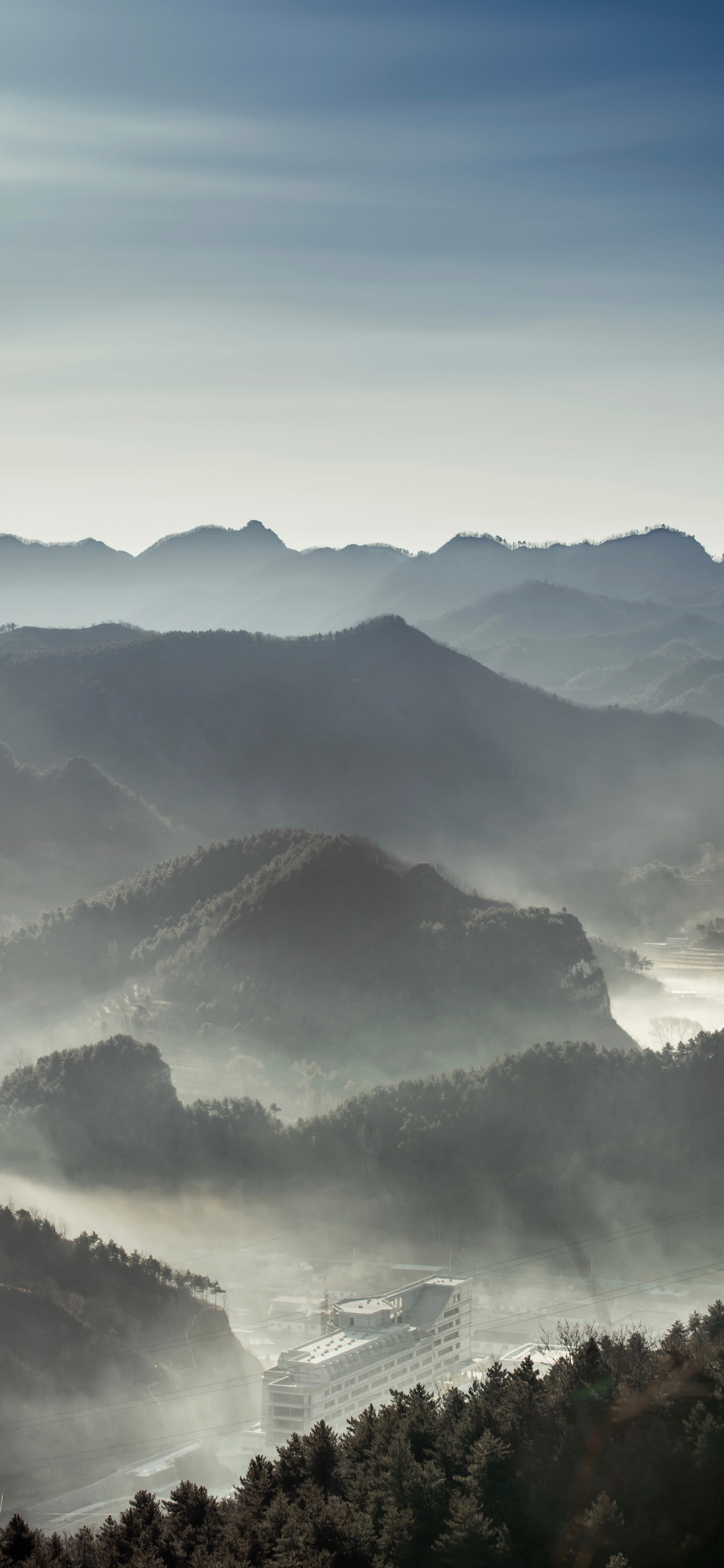 Mountain Range, Mountain, Alps, Highland, Mountainous Landforms. Wallpaper in 1242x2688 Resolution