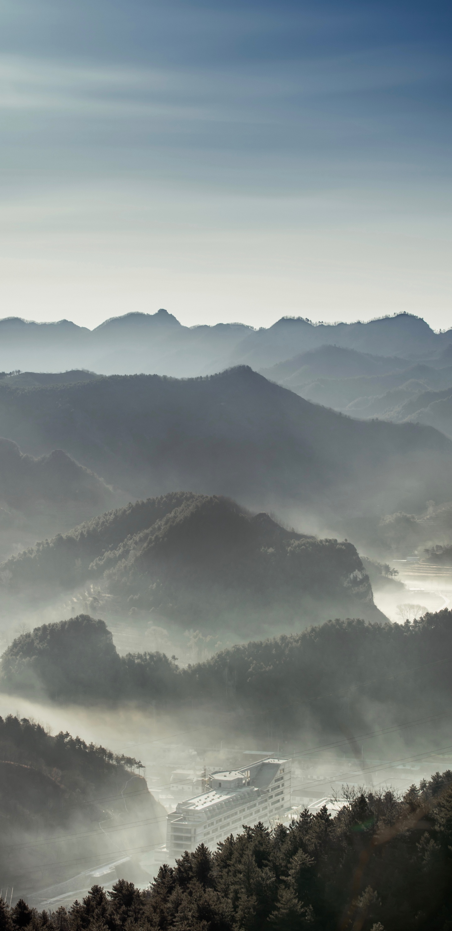 山脉, 阿尔卑斯山, 高地, 多山的地貌, 性质 壁纸 1440x2960 允许