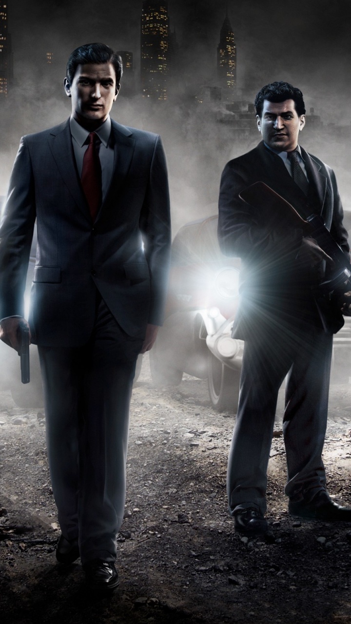 Mafia Ii, Mafia, Jeu Pc, Fumeur, la Baie de L'empire. Wallpaper in 720x1280 Resolution