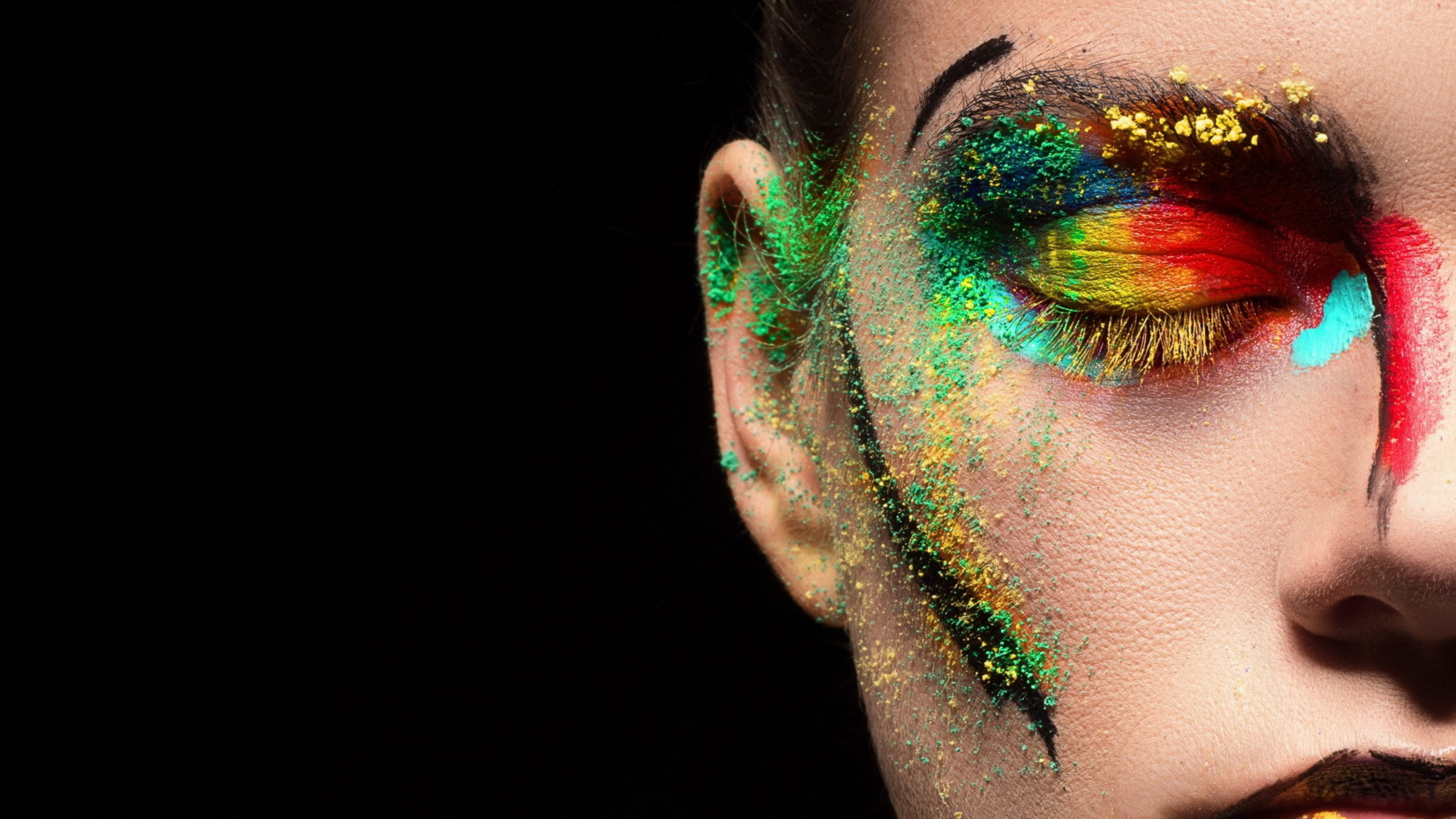 Makeup, Beauty, Beauty Parlour, Make-up Artist, Hair. Wallpaper in 3840x2160 Resolution