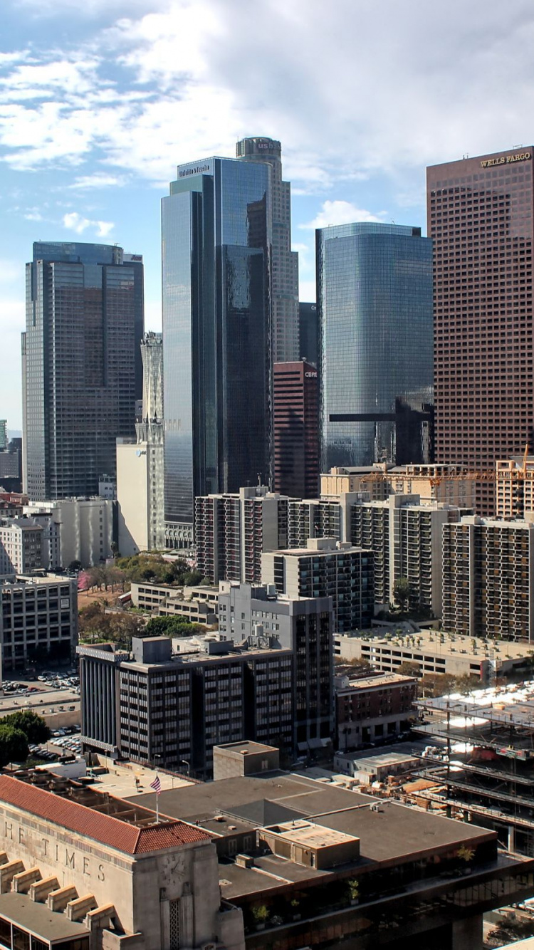 City Buildings Under Blue Sky During Daytime. Wallpaper in 750x1334 Resolution