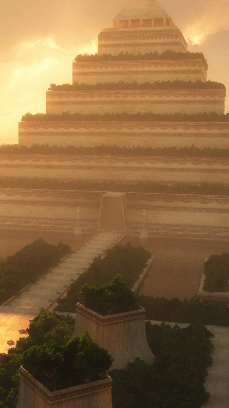 Braunes Betongebäude Tagsüber. Wallpaper in 750x1334 Resolution