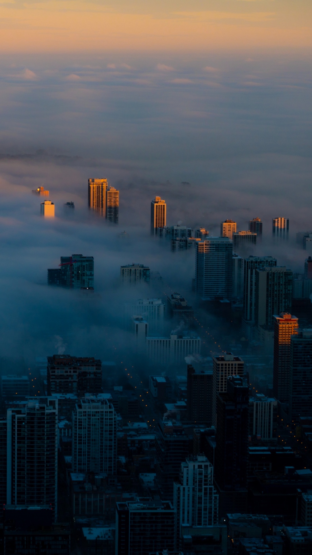 Aerial View of City Buildings During Daytime. Wallpaper in 1080x1920 Resolution