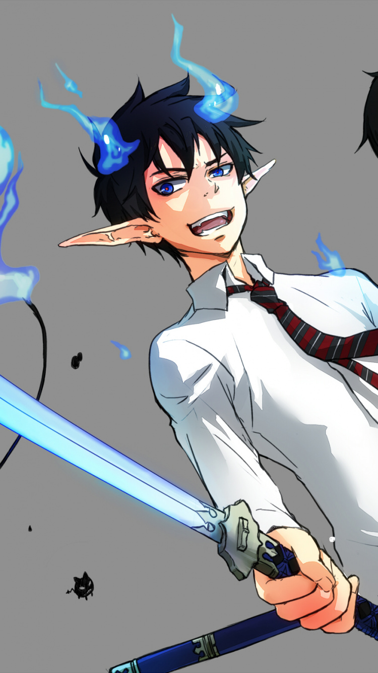 Personaje de Anime Masculino de Pelo Negro. Wallpaper in 750x1334 Resolution