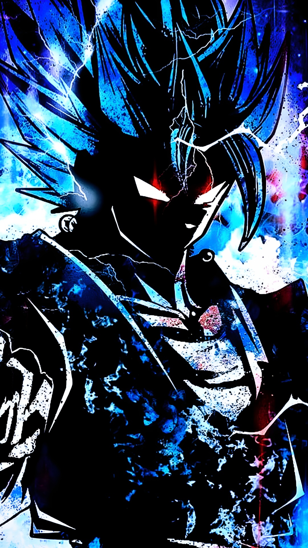 Anime, Goku Ultra Instinct, Goku, Zamasu, Gogeta. Wallpaper in 1080x1920 Resolution