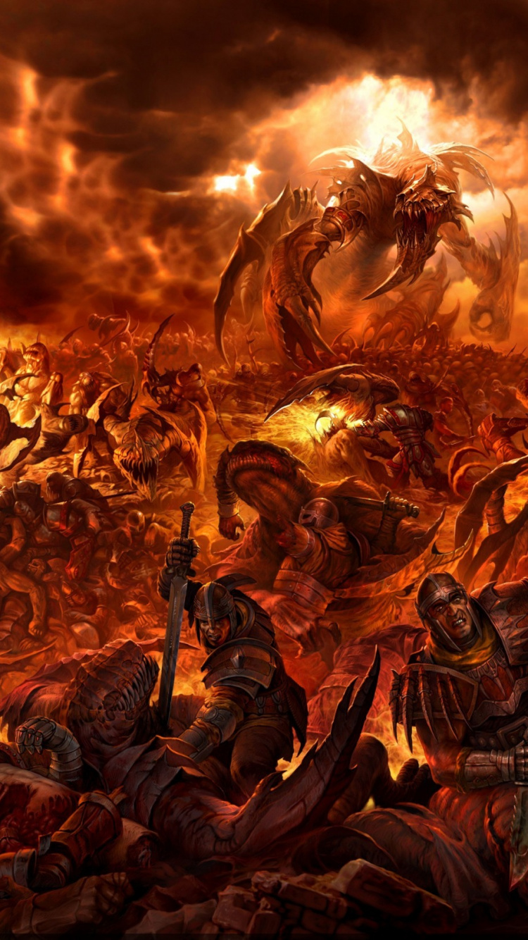 Multitud, Festival, Infierno, Guerra, Cielo. Wallpaper in 750x1334 Resolution