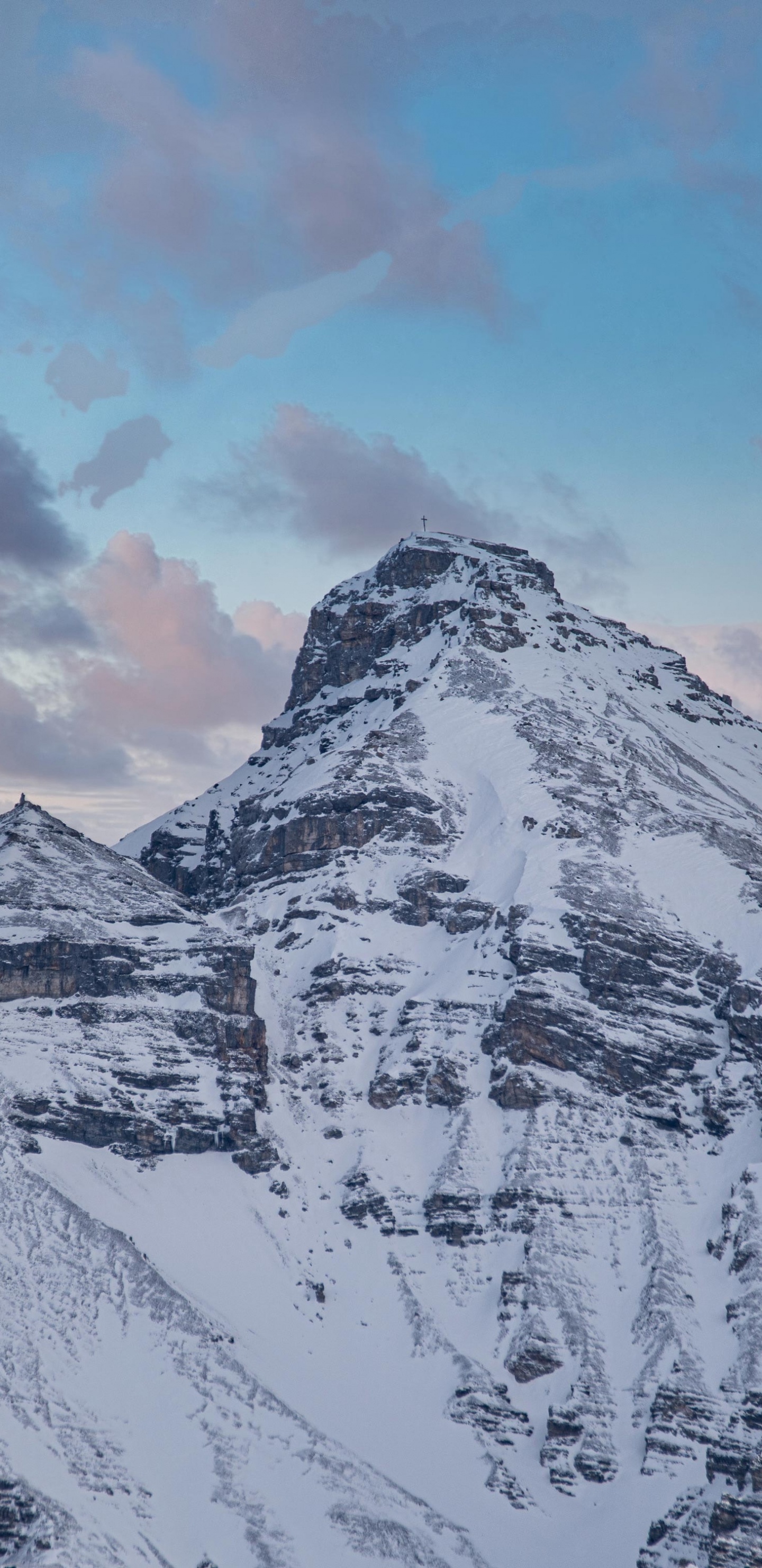 Bergkette, Alpen, Gipfel, Bergigen Landschaftsformen, Grat. Wallpaper in 1440x2960 Resolution