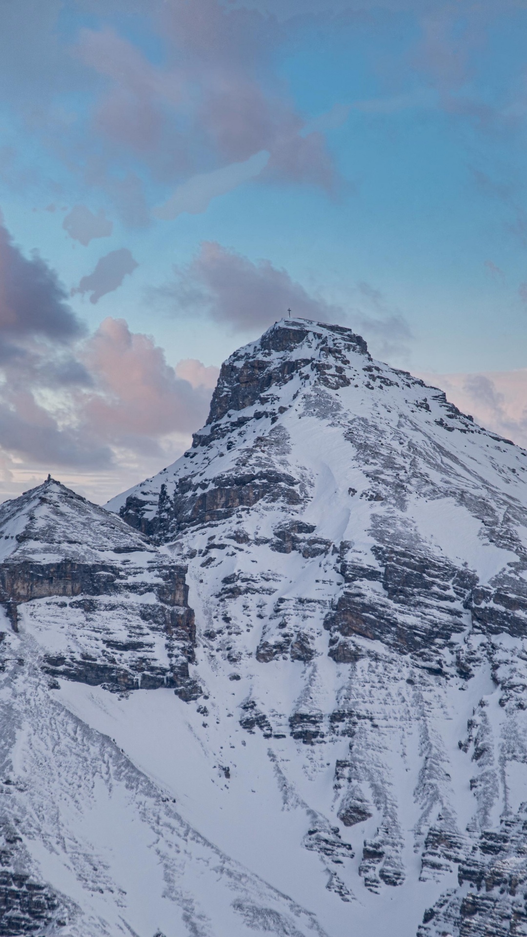 Mountain, Mountain Range, Alps, Summit, Mountainous Landforms. Wallpaper in 1080x1920 Resolution