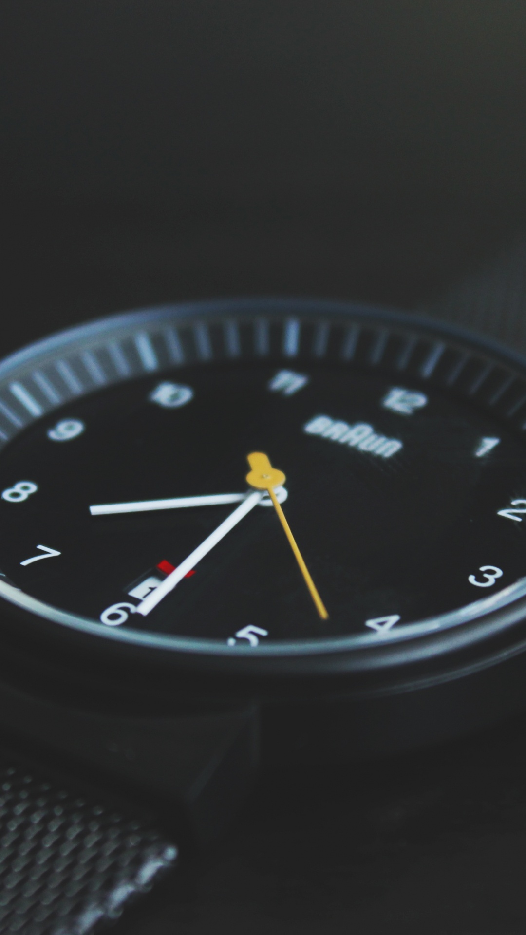 Reloj Analógico Negro a Las 10 00. Wallpaper in 1080x1920 Resolution