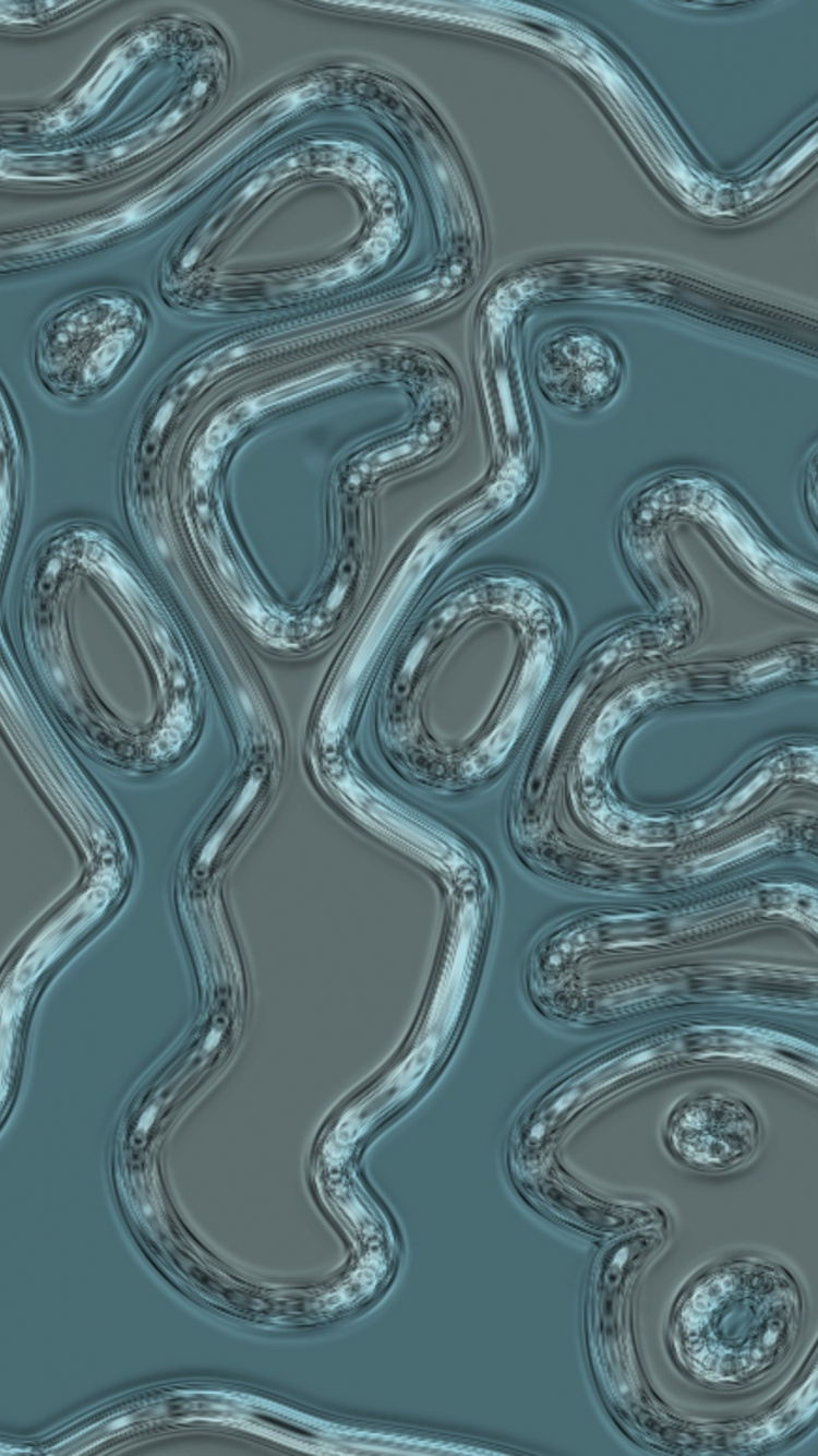 Braune Und Weiße Abstrakte Malerei. Wallpaper in 750x1334 Resolution