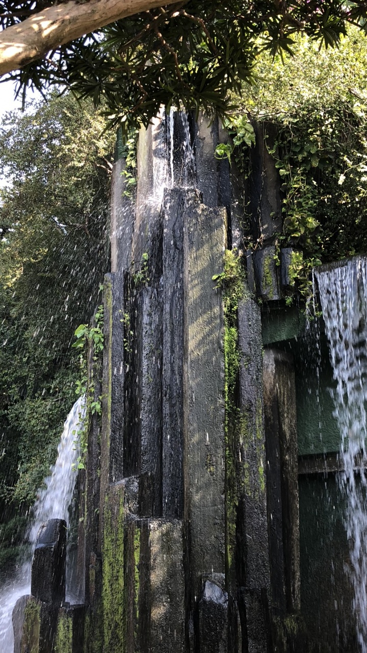 Waterfall, Water Resources, Watercourse, Tourist Attraction, Body of Water. Wallpaper in 720x1280 Resolution