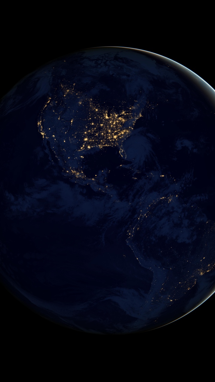 Planeta Tierra Azul y Blanco. Wallpaper in 720x1280 Resolution