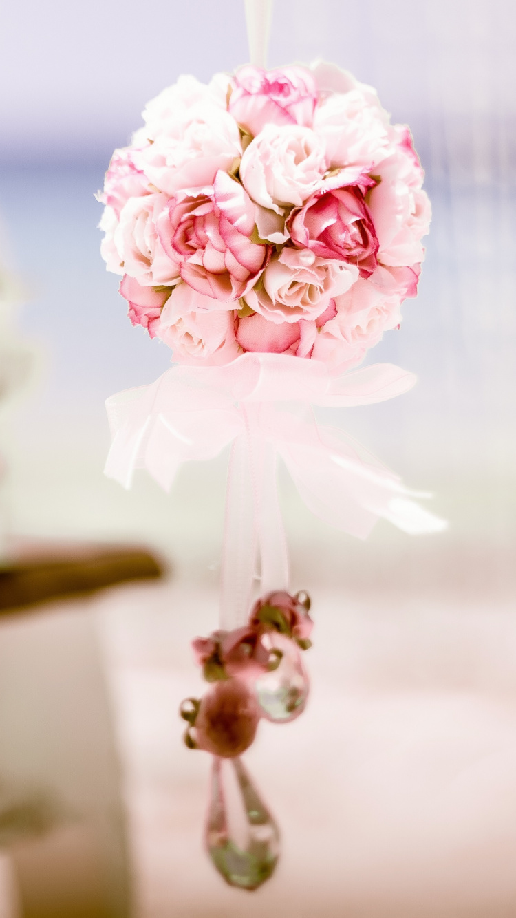 Flower Bouquet, Floral Design, Pink, Flower, Spring. Wallpaper in 750x1334 Resolution