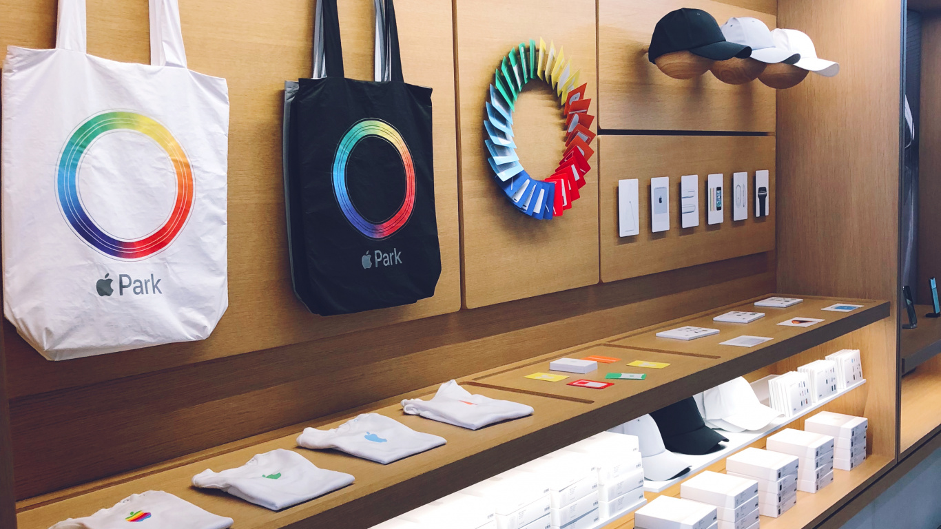 店, Apple 壁纸 1366x768 允许