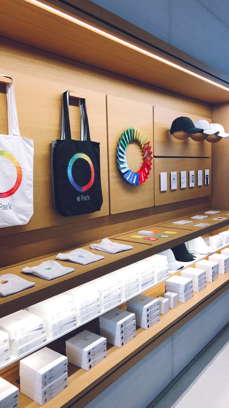 Diseño, Barniz, Tienda, Apple. Wallpaper in 750x1334 Resolution