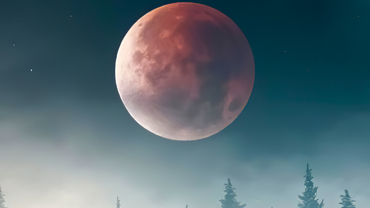 Atmosphäre, Mond, Licht, Natur, Natürlichen Umgebung. Wallpaper in 1280x720 Resolution