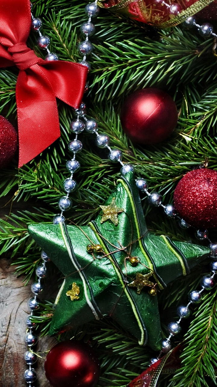 El Día De Navidad, Adorno de Navidad, Decoración de la Navidad, Navidad, Sucursal. Wallpaper in 720x1280 Resolution