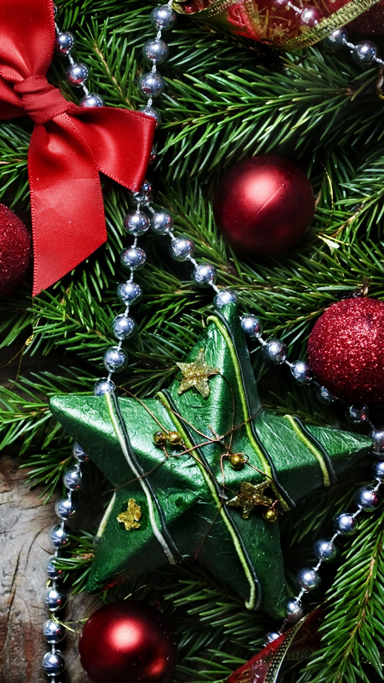 El Día De Navidad, Adorno de Navidad, Decoración de la Navidad, Navidad, Sucursal. Wallpaper in 750x1334 Resolution