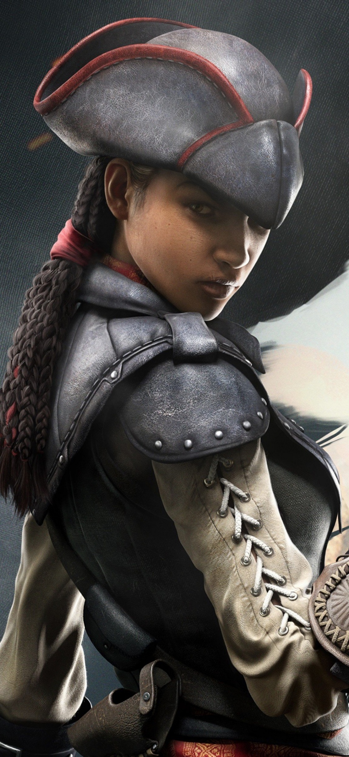 Aveline de Grandpr, Assassins Creed Odisea, Juego de Rol. Wallpaper in 1125x2436 Resolution