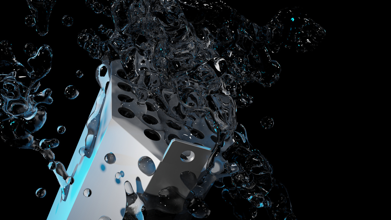 Water, Liquid, Light, Fluid, Art. Wallpaper in 1280x720 Resolution