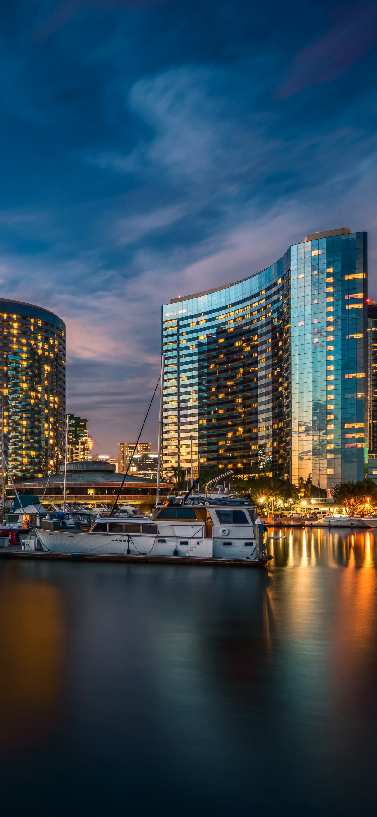 San Diego, Paysage Urbain, Zone Urbaine, Réflexion, Métropole. Wallpaper in 1242x2688 Resolution