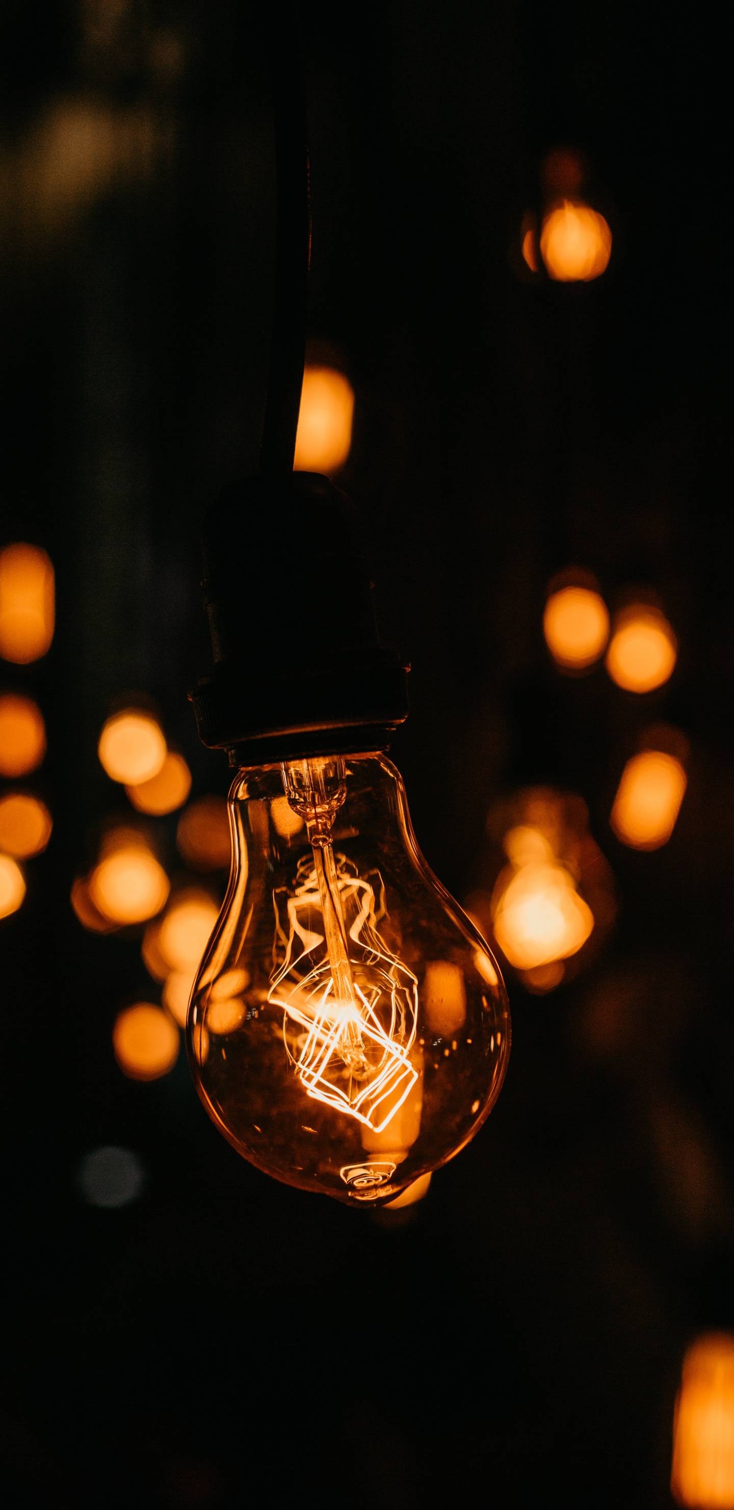 Photographie de Mise au Point Sélective de L'ampoule. Wallpaper in 1440x2960 Resolution