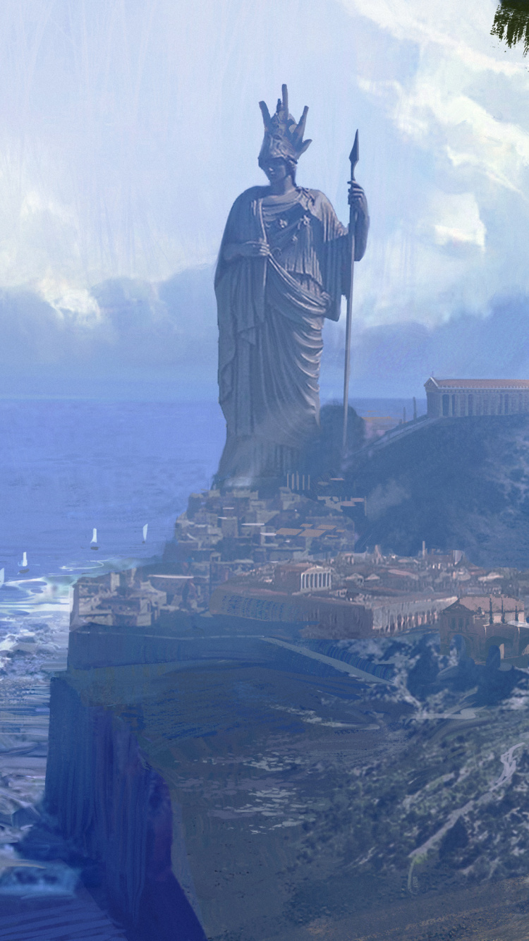 Assassins Creed Odyssey, Assassins Creed, Ubisoft, Adventure, Pc-Spiel. Wallpaper in 750x1334 Resolution